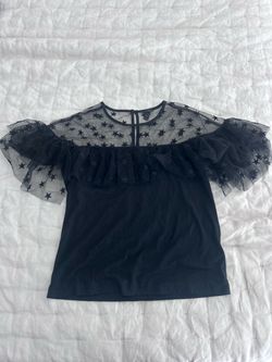 J crew gothic lace top