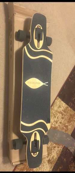 Backfire Discus fish longboard