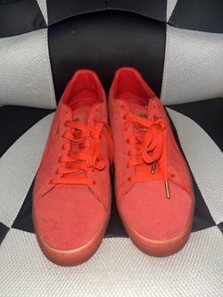 Size 11 Puma Haribo Suede Poppi Red W Box