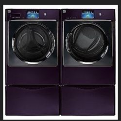 Kenmore Elite Purple Front Load Washer 