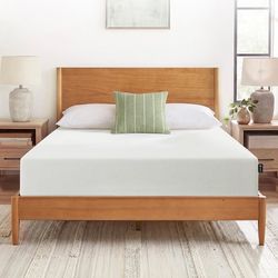 Brand New Zinus 12 Inch Queen Green Tea Memory Foam Mattress [New Version], Fiberglass Free, Medium Firm Feel, Zoned Pressure Relief,