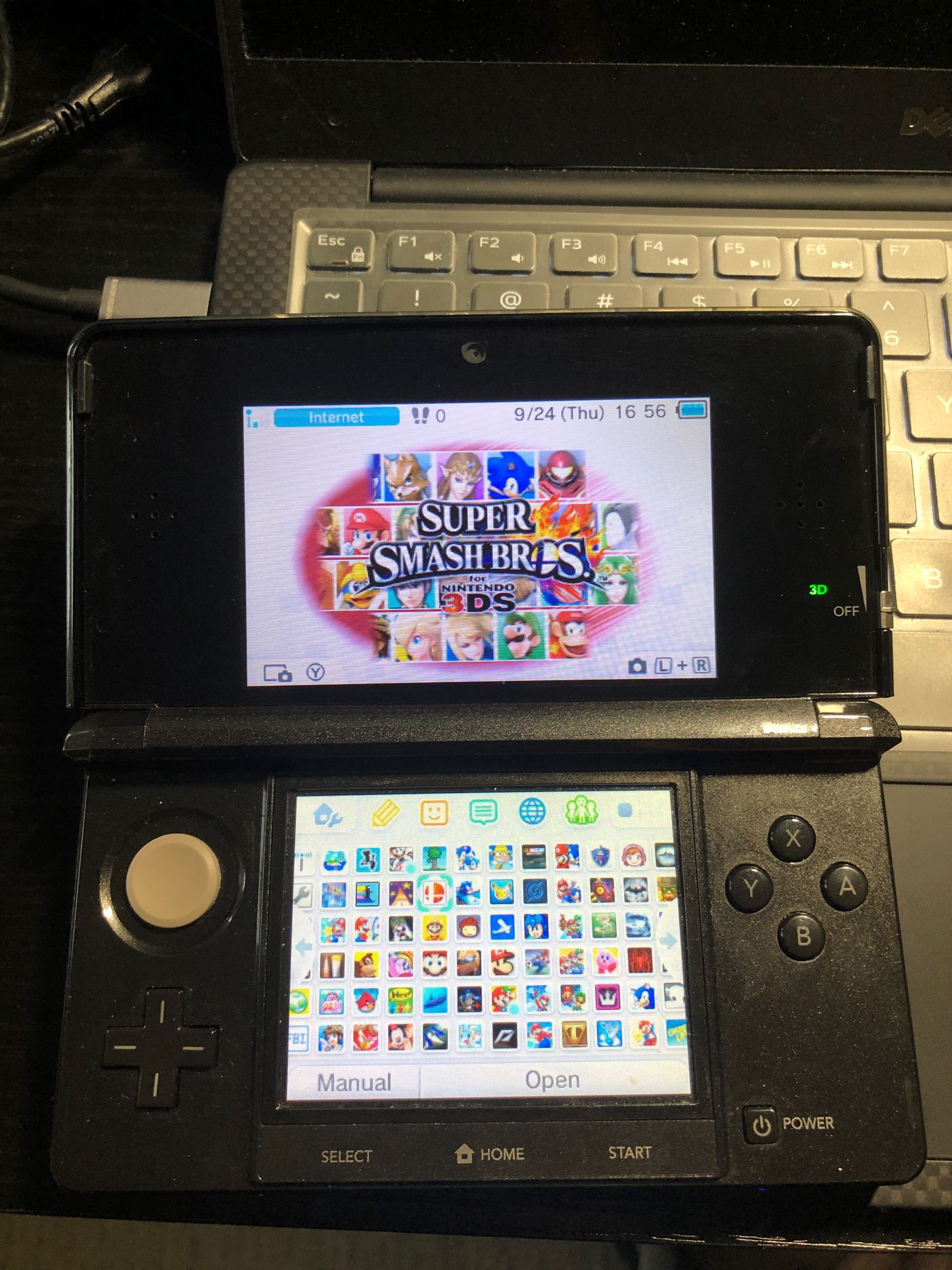 Nintendo 3DS with a ton of games