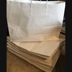 White/Off White Gift Bags (85 Total Bags)