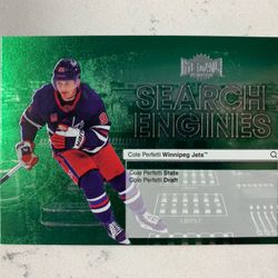 2024-25 UD Skybox Metal Search Engines ST-17 Cole Perfetti – Winnipeg Jets