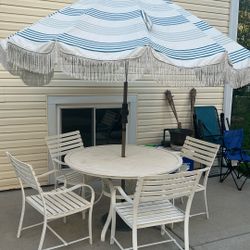 Iron Table With Entire Set 