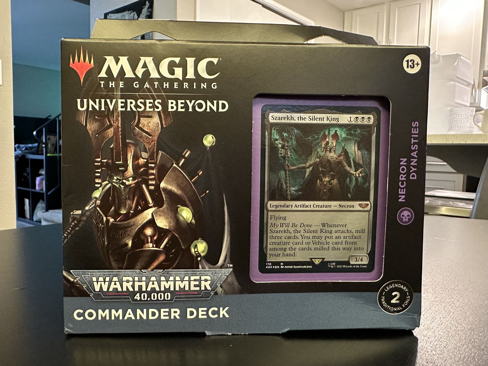 Magic: The Gathering Universes Beyond: Warhammer 40,000 Commander Deck – Necron Dynasties