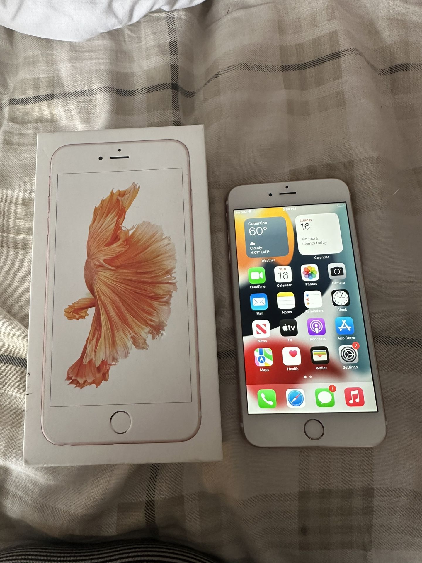 iPhone 6s Plus Unlocked 128gb