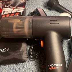 Pocket Vac Car Vacuum