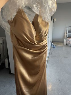 Gold Dress