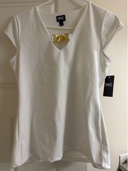 White INC tank top