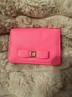 Pink wallet
