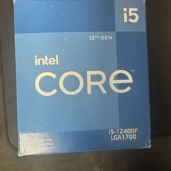 Intel i5 12400f  - 6 Core CPU