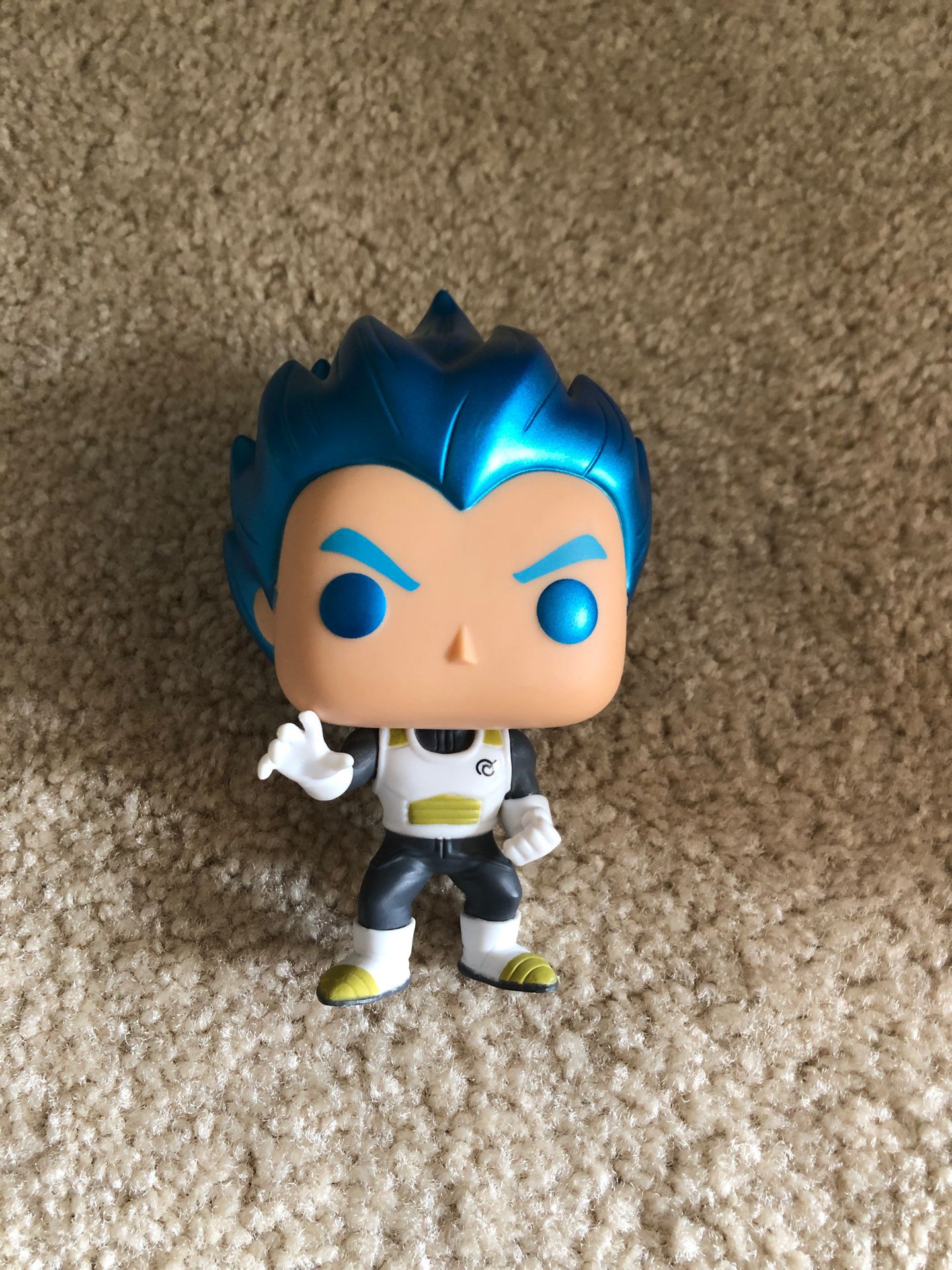 Funko Pop Super Saiyan God Vegeta Metallic blue hair DRAGONBALL Z EXCLUSIVE