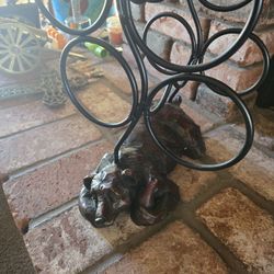 BEAR CAVE WINE BOTTLE RACK