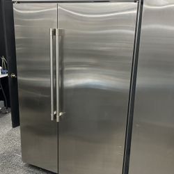 Monogram Stainless Steel Side By Side Built In Refrigerator 48” 
