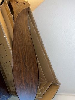 Ceiling Fan Blades Wood Grain Finish