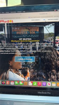 Fiesta del sol VIP tickets