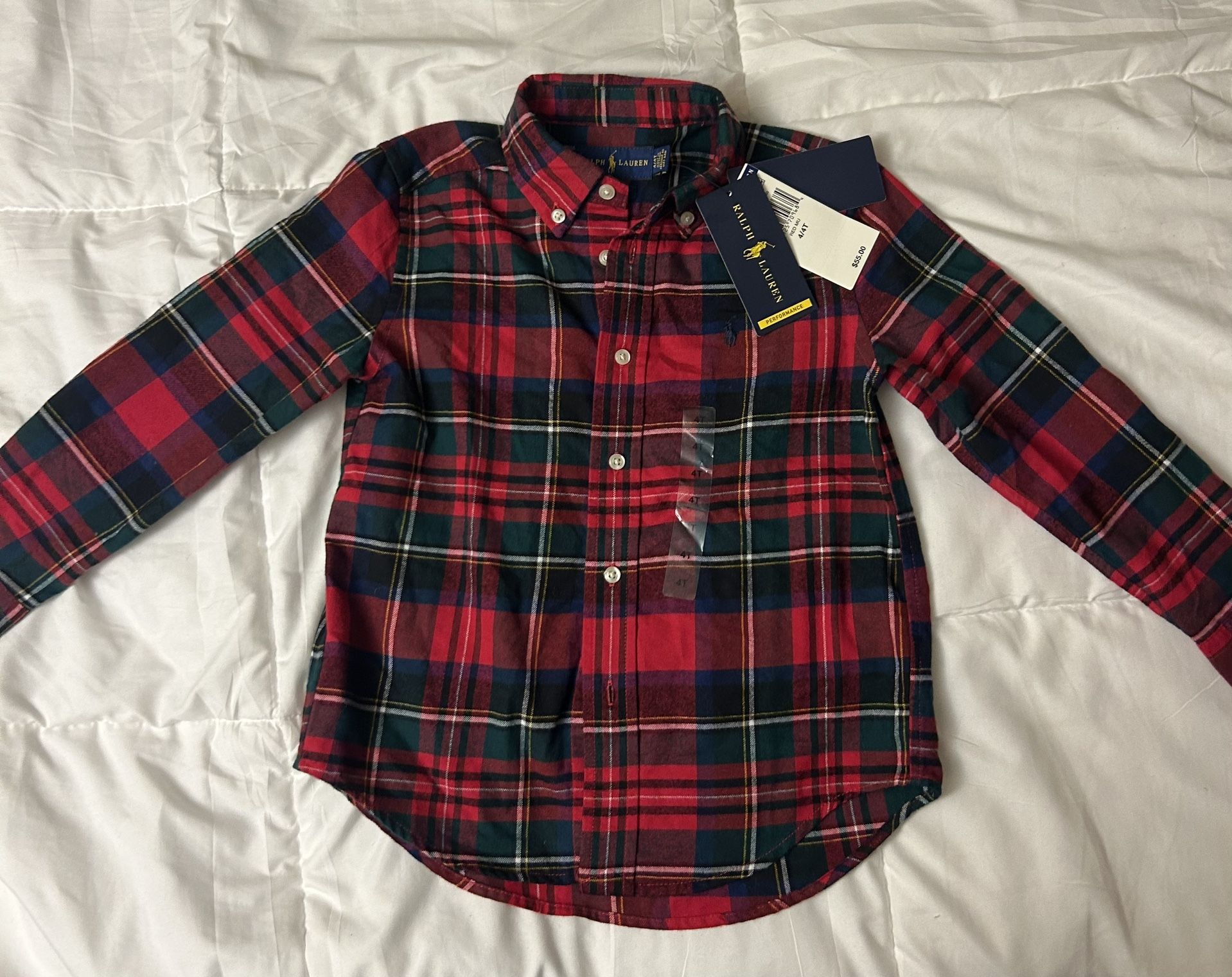 Ralph Lauren Kids plaid shirt