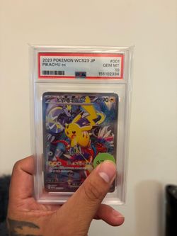PSA 10 Pokemon Pikachu Wc23 Promo