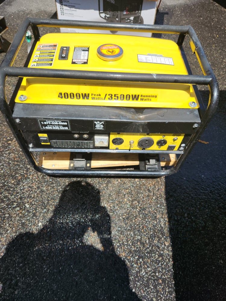 Champion GENERRATOR Runs Great