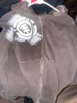 Element Skate Brand Zip-Up Hoodie