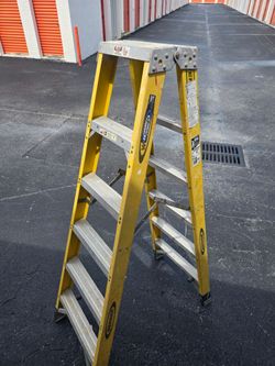 Werner 2 sided commercial ladder 6 foot