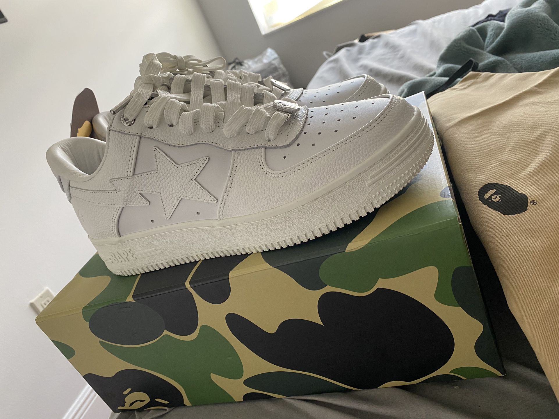 Real Bape Air Forces with box + receipt