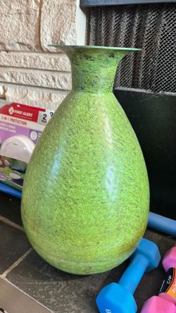 Metal big vase