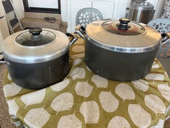 2 Large pots