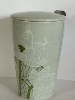 Tea Forte’ Lotus KATI Infuser Ceramic Cup