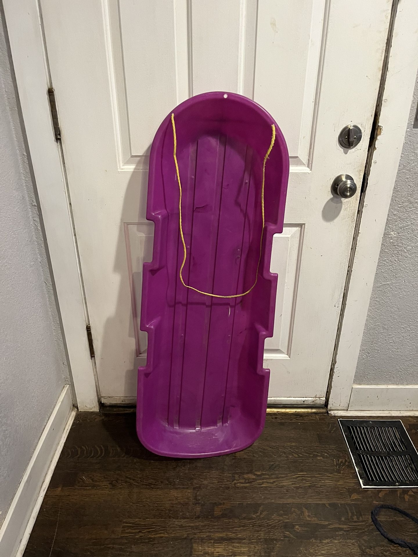 toboggan snow sled -48”