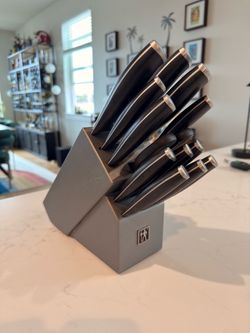 13-Piece Henckels Assure Knife Set with Block