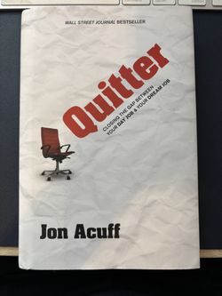 Quitter By Jon Acuff