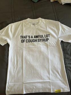 Cough Syrup White Basic Tee