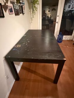 Free black table