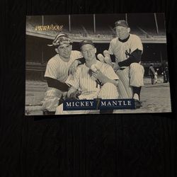 1992 Mickey Mantle Pinnacle set