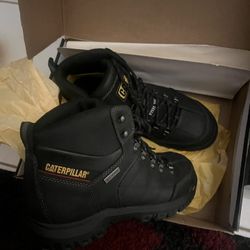 Caterpillar Threshold Waterproof Steel Toe Work Boots - Men’s Size 11