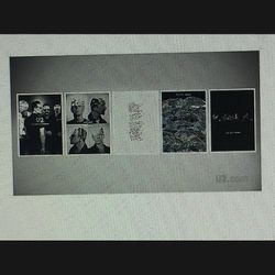 U2 Collector Silkscreen Prints- Limited Run