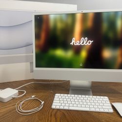 iMac Apple M1, 24-inch, 8-core COU / 7-core GPU, 8GB unified memory, 256GB SSD