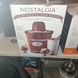 Nostalgia Ice Cream Maker