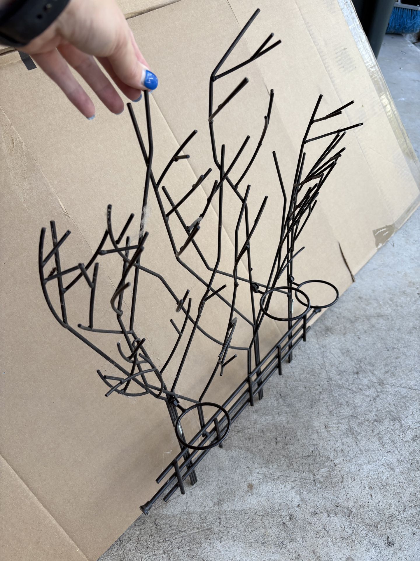 Metal Candle Holder For Wall