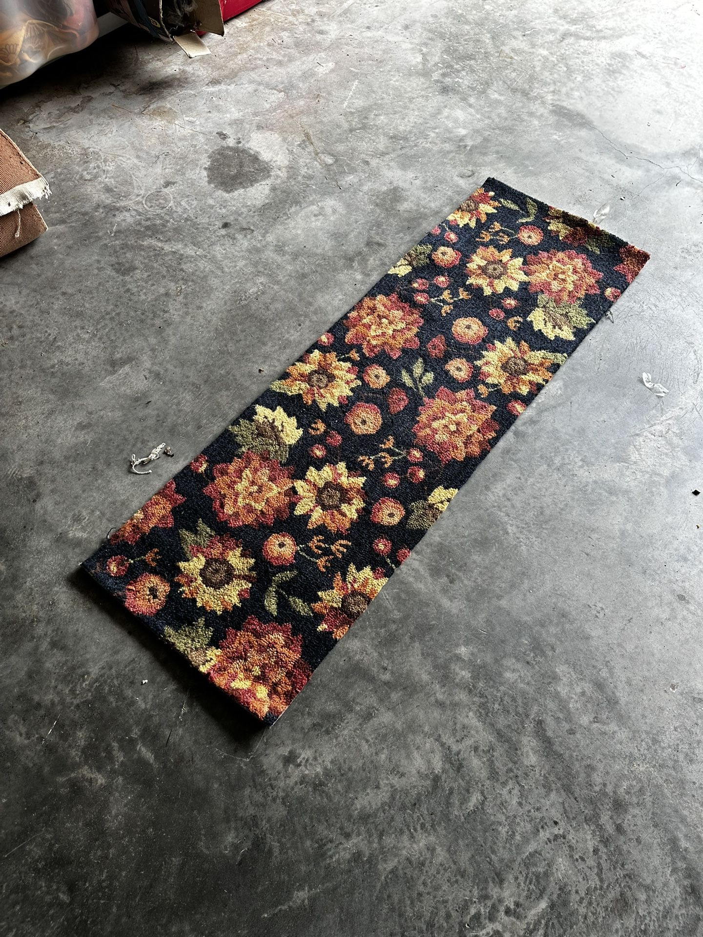 Flower Print Rug
