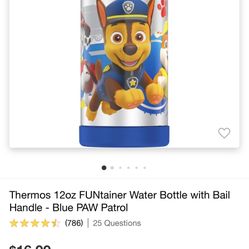 Target Thermos Kids Paw Patrol