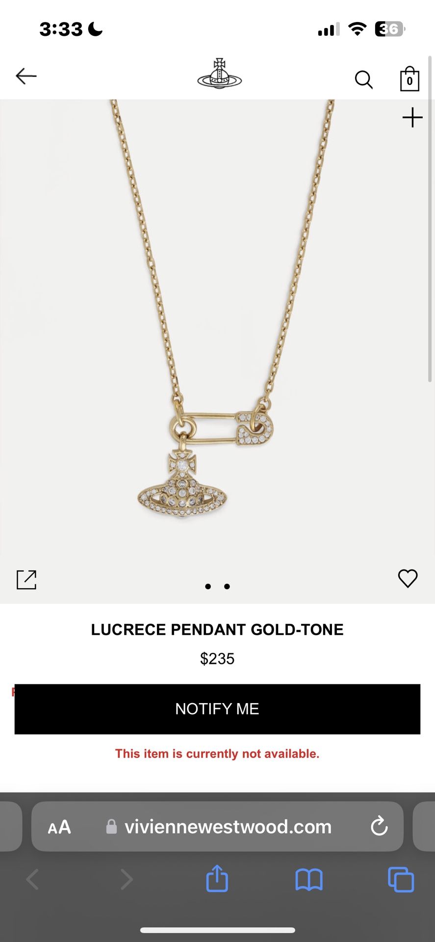 Louis Vuitton Palladium Plated Chain Necklace - Yoogi's Closet