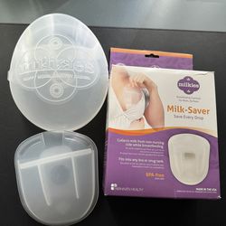 Brand New Milkies Milk-Saver Breast Milk Collector Storage Never Used