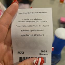 Zoo Tickets 