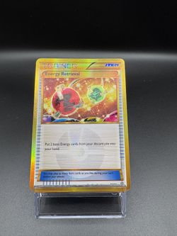 Energy Retrieval - XY - Ancient Origins (AOR) Moderately Played Condition Pokemon Card 