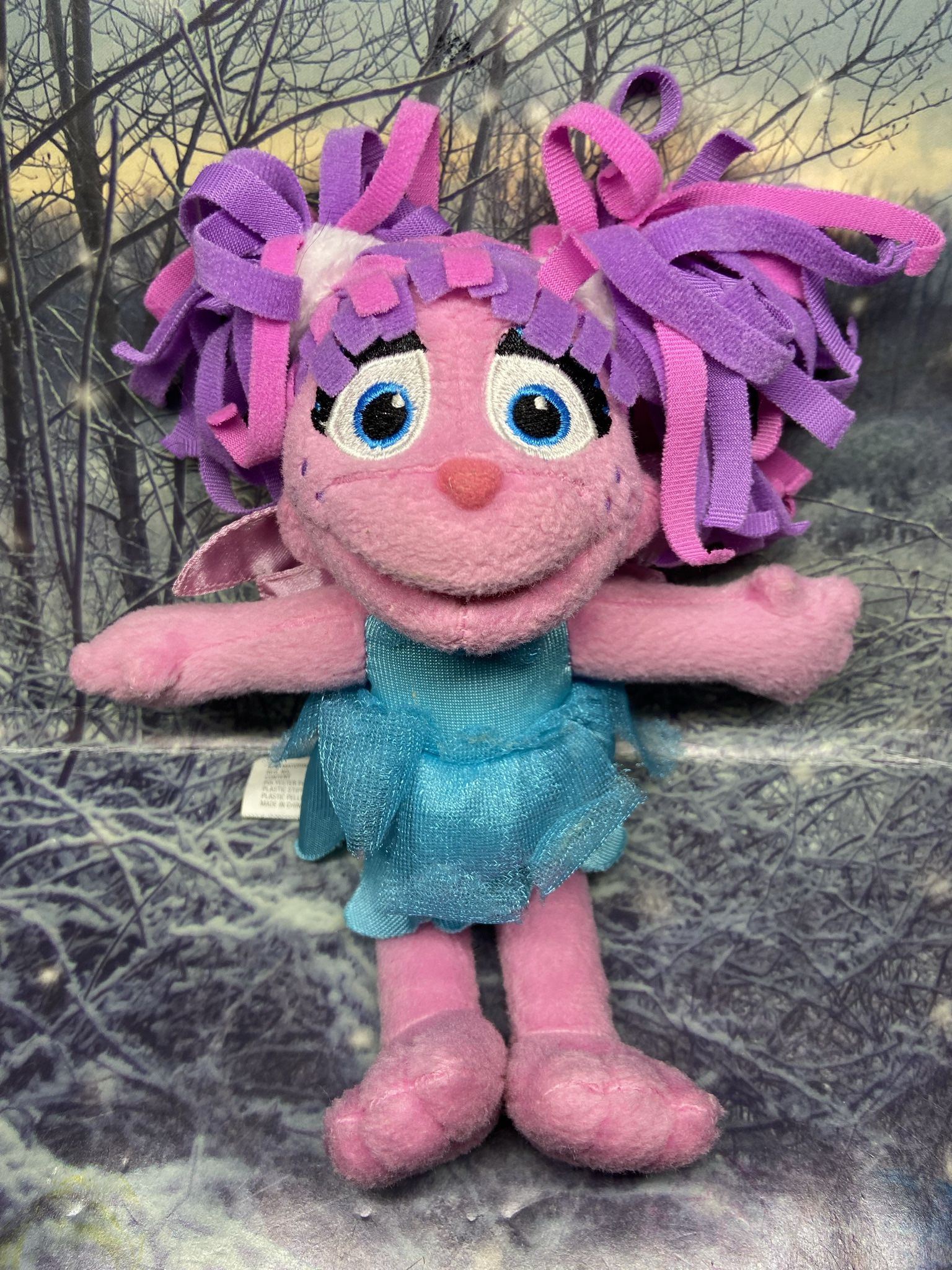 Sesame Street Abby Cadabby Fairy Doll Plush 
