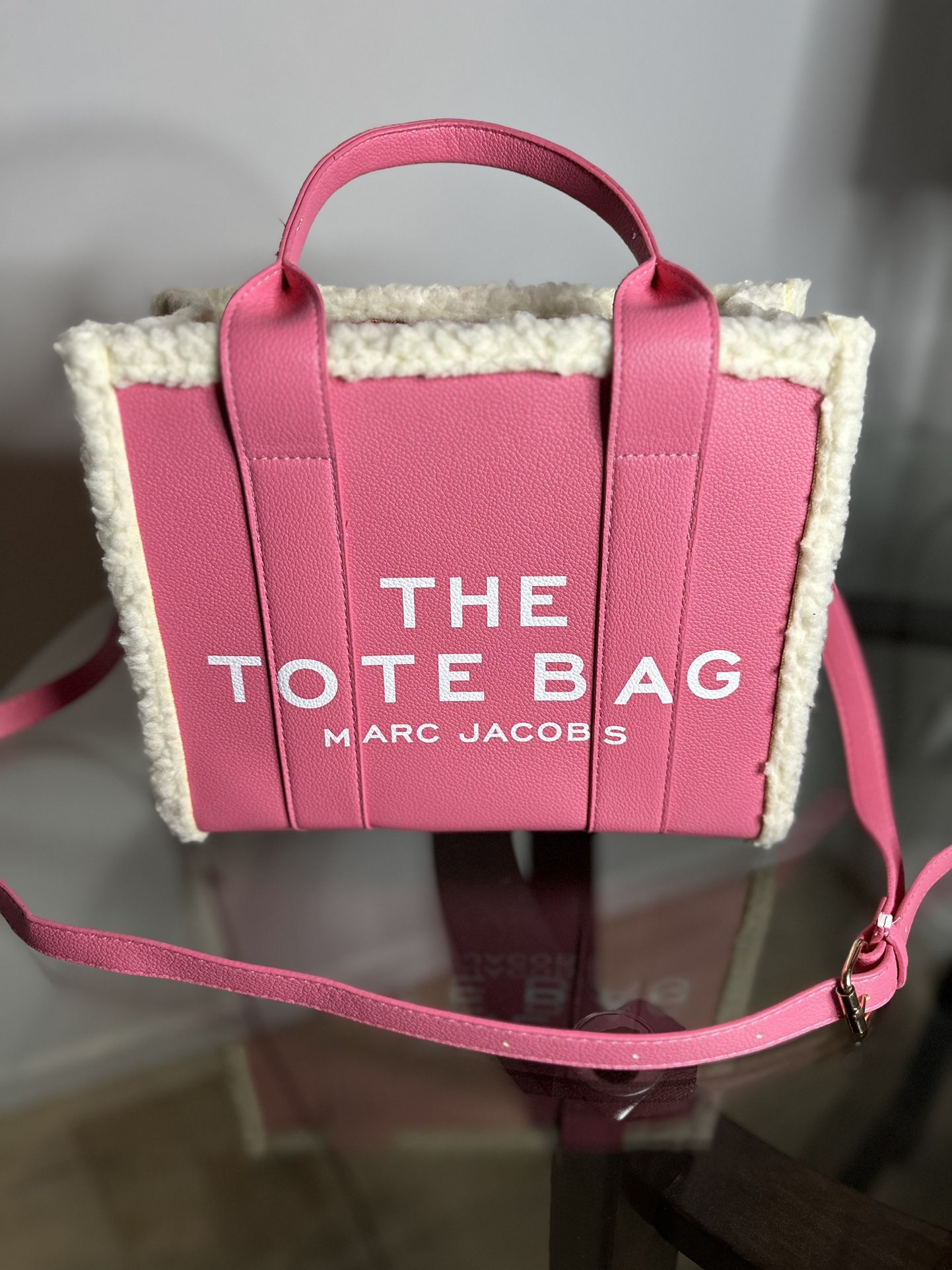 Pink Tote Bag