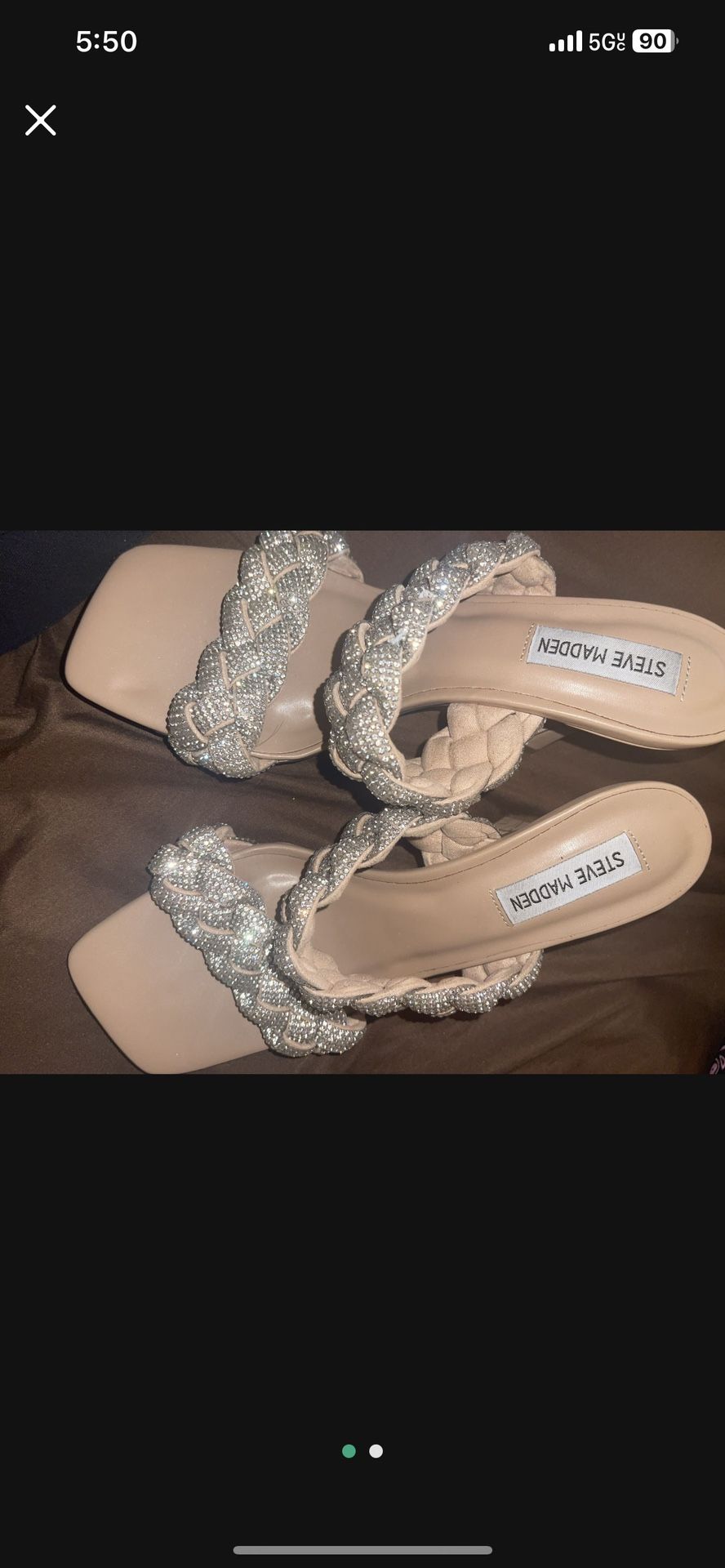 Steve Madden Glittery Heels 